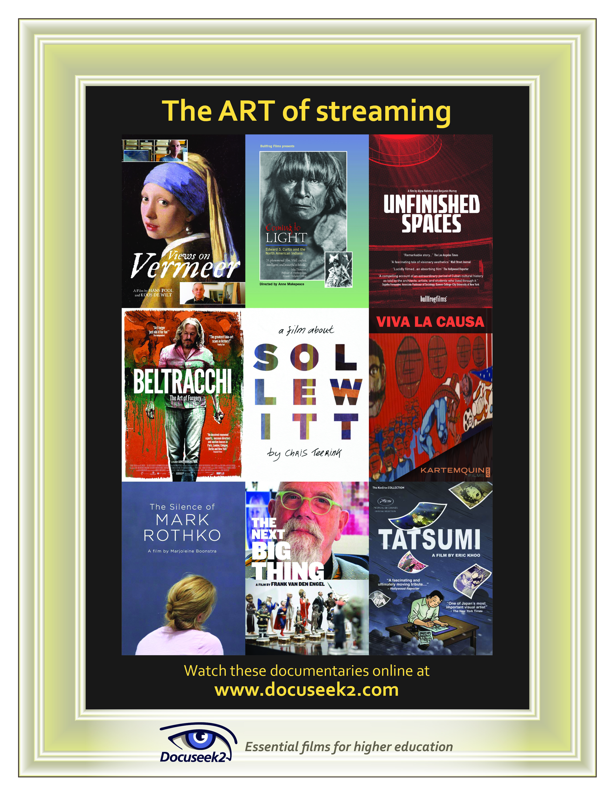 docuseek2 streaming flyers